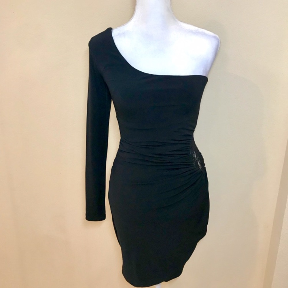 LACE COCKTAIL DRESS - Picture 3 of 12